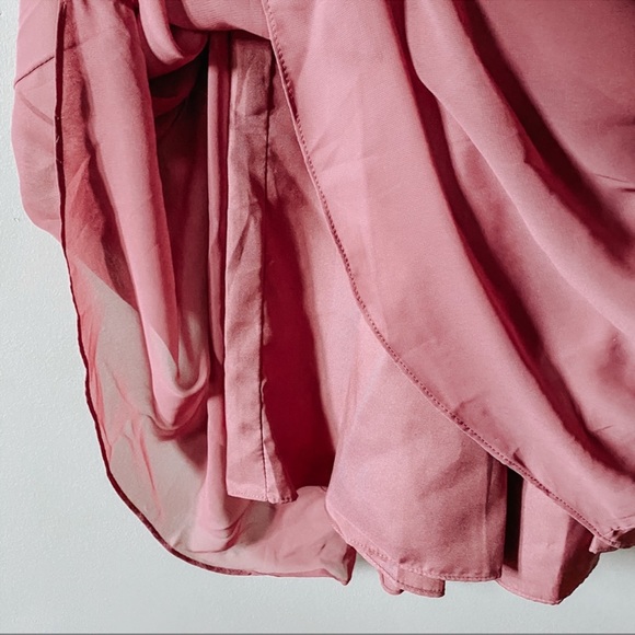 NWT Dusty Rose Halter Formal Dress - Picture 5 of 10